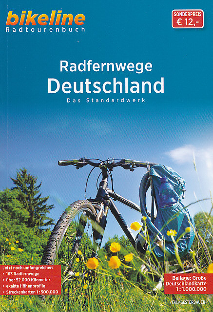 Esterbauer vydavatelství cykloprůvodce RadFernWege Deutschland německy