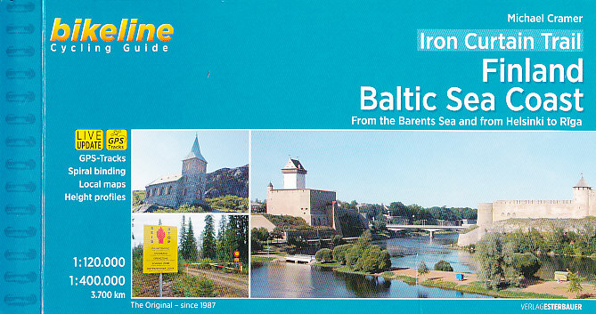 Esterbauer vydavatelství cykloprůvodce Iron Curtain Trail-Finland,Baltic Sea Coast 1:120