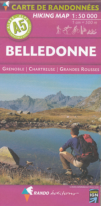 Geocenter/Bertelsmann distribuce mapa Belledonne 1:50 t.