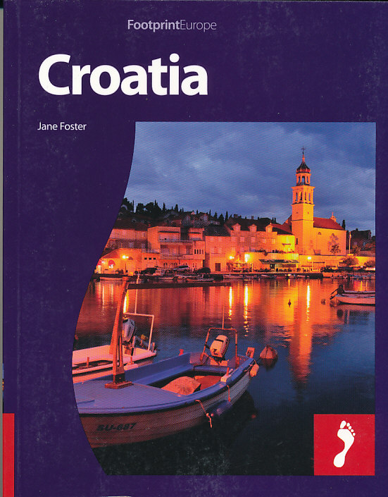 Footprint vydavatelství průvodce Croatia (Chorvatsko) anglicky