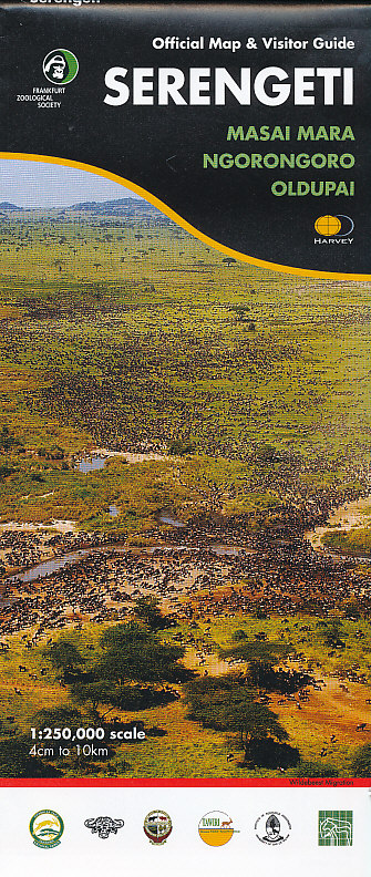 Cordee mapa Serengeti 1:250 t.
