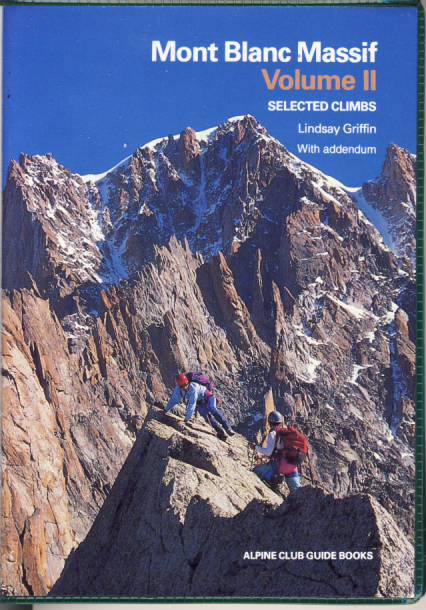 Cordee horolezecký průvodce Mont Blanc Massif Volume II-north