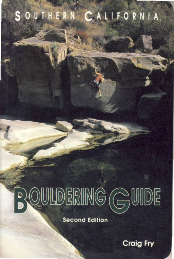 Cordee horolezecký průvodce Souther California bouldering guide