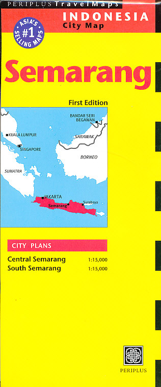 Periplus vydavatelství plán Semarang 1:15 t. (Indonesia)