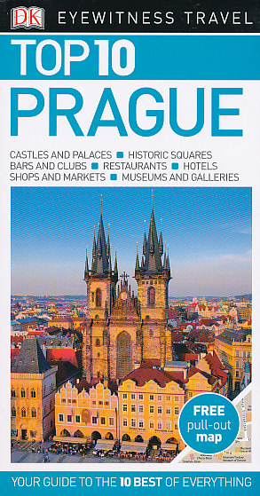 Dorling Kindersley vydavatelství průvodce Prague TOP 10 anglicky