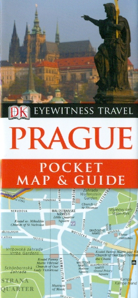 Dorling Kindersley vydavatelství průvodce Prague pocket map a guide 3. edice anglicky