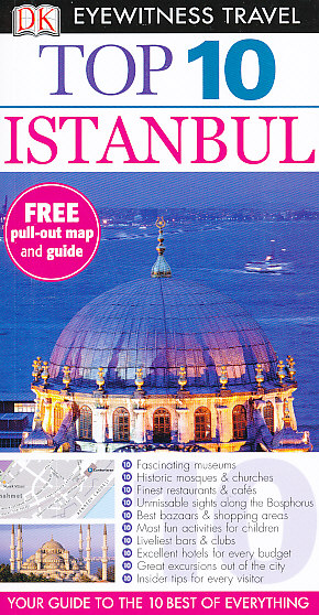 Dorling Kindersley vydavatelství průvodce Istanbul TOP 10, 4.edice anglicky