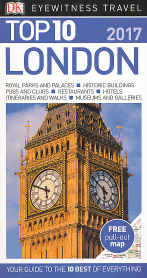 Dorling Kindersley vydavatelství průvodce London TOP 10 (Londýn) anglicky