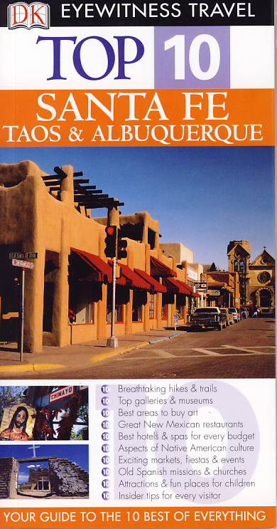 Dorling Kindersley vydavatelství průvodce Santa Fe, Taos a Albuquerque TOP 10, 1. edice anglicky