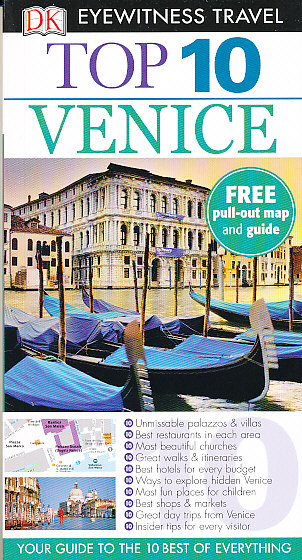 Dorling Kindersley vydavatelství průvodce Venice TOP 10 anglicky