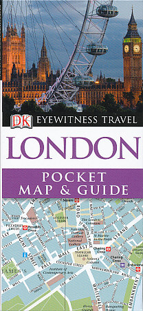 Dorling Kindersley vydavatelství průvodce London pocket map and guide anglicky Eyewitness