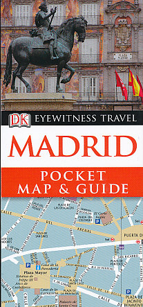 Dorling Kindersley vydavatelství průvodce Madrid, edice pocket map a guide anglicky