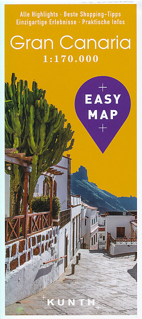Kunth vydavatelství mapa Gran Canaria 1:170 t. laminovaná