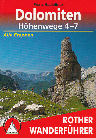 Rother Dolomiten Hohenwege 4-7 special německy, 5.edice (Dolo