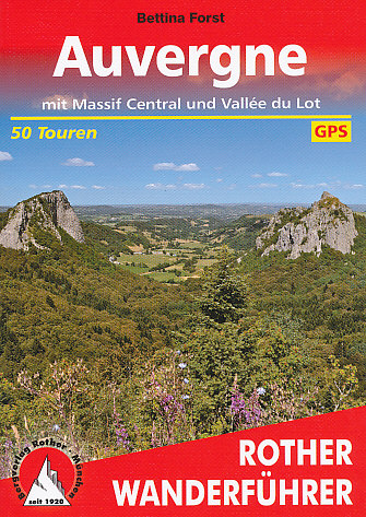 Rother Auvergne (Massif Central, Vallée du Lot) německy WF