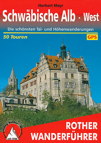 Rother Schwäbische Alb West, 6.edice WF německy