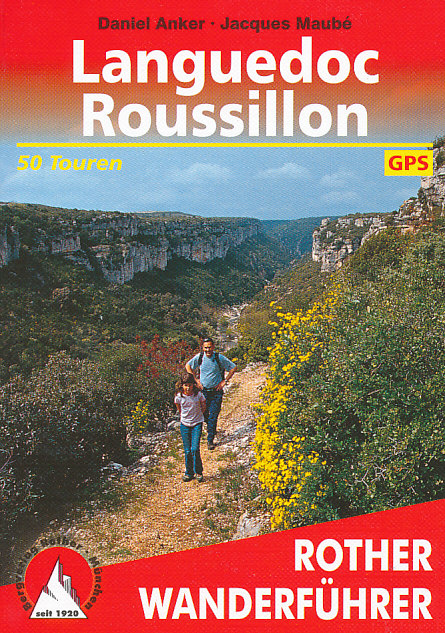 Bergverlag Rother vydavatelství průvodce Languedoc, Roussillon 3. edice německy