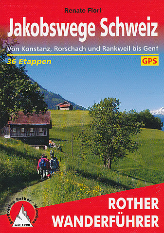 Rother Jakobswege Schweiz 3. edice německy WF