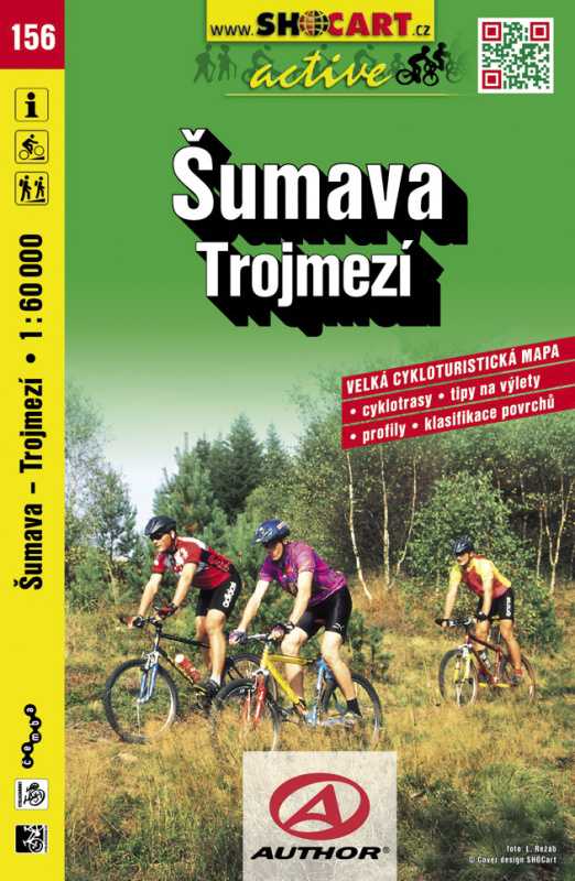 Shocart Šumava - Trojmezí (cyklomapa č. 156)