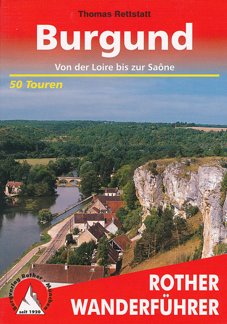 Bergverlag Rother vydavatelství průvodce Burgund, 1.edice německy WF