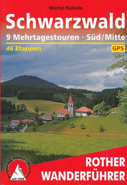 Rother Schwarzwald sud, mitte 1.edice německy WF