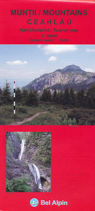 Bel Alpin mapa Muntii Ceahlau 1:25 t.-1:50 t.