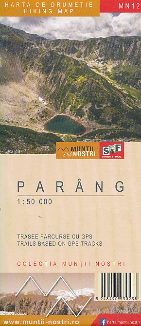 Schubert & Franzke mapa Parang 1:50 t.