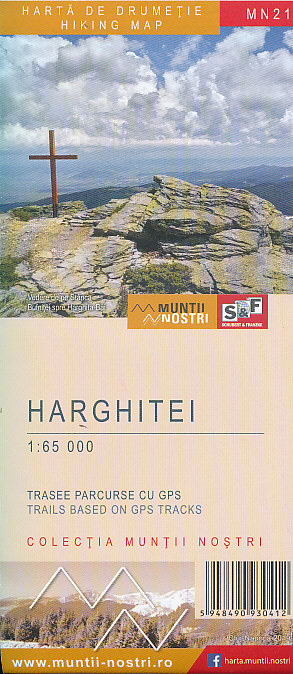 Schubert & Franzke mapa Harghitei 1:65 t.