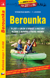 Shocart Berounka - vodácká mapa