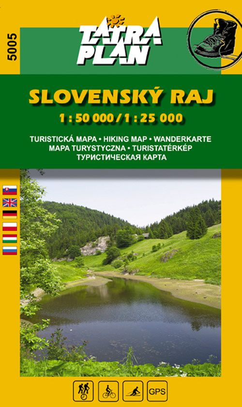 Tatraplan vydavatelství mapa Slovenský raj 1:50 t.