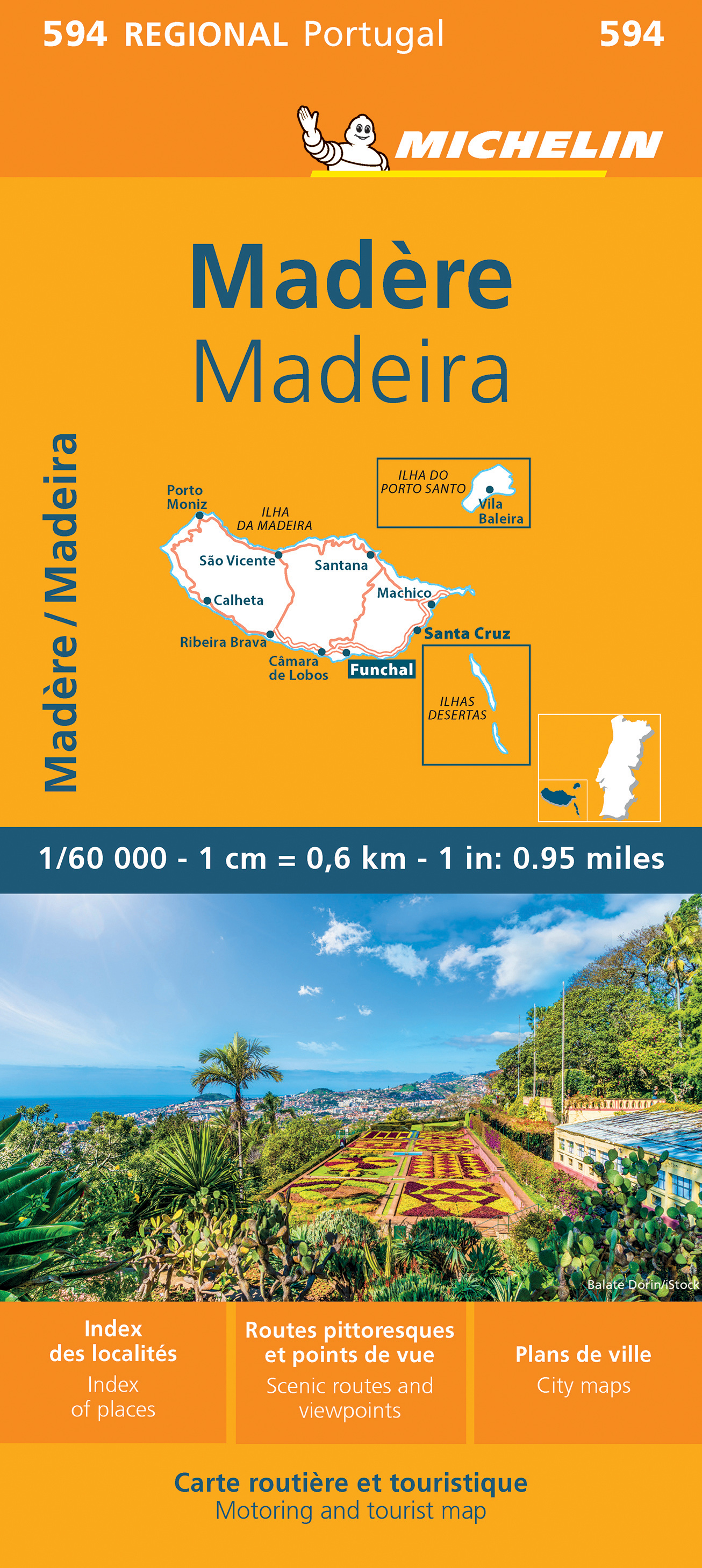 Michelin mapa Madeira 1:60 t.