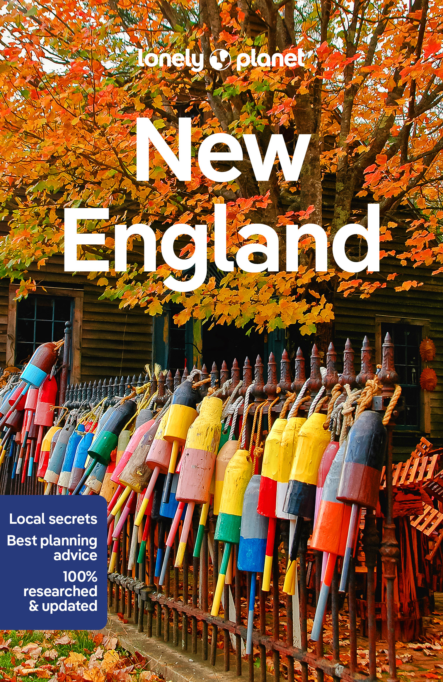 průvodce New England 10.edice anglicky Lonely Planet