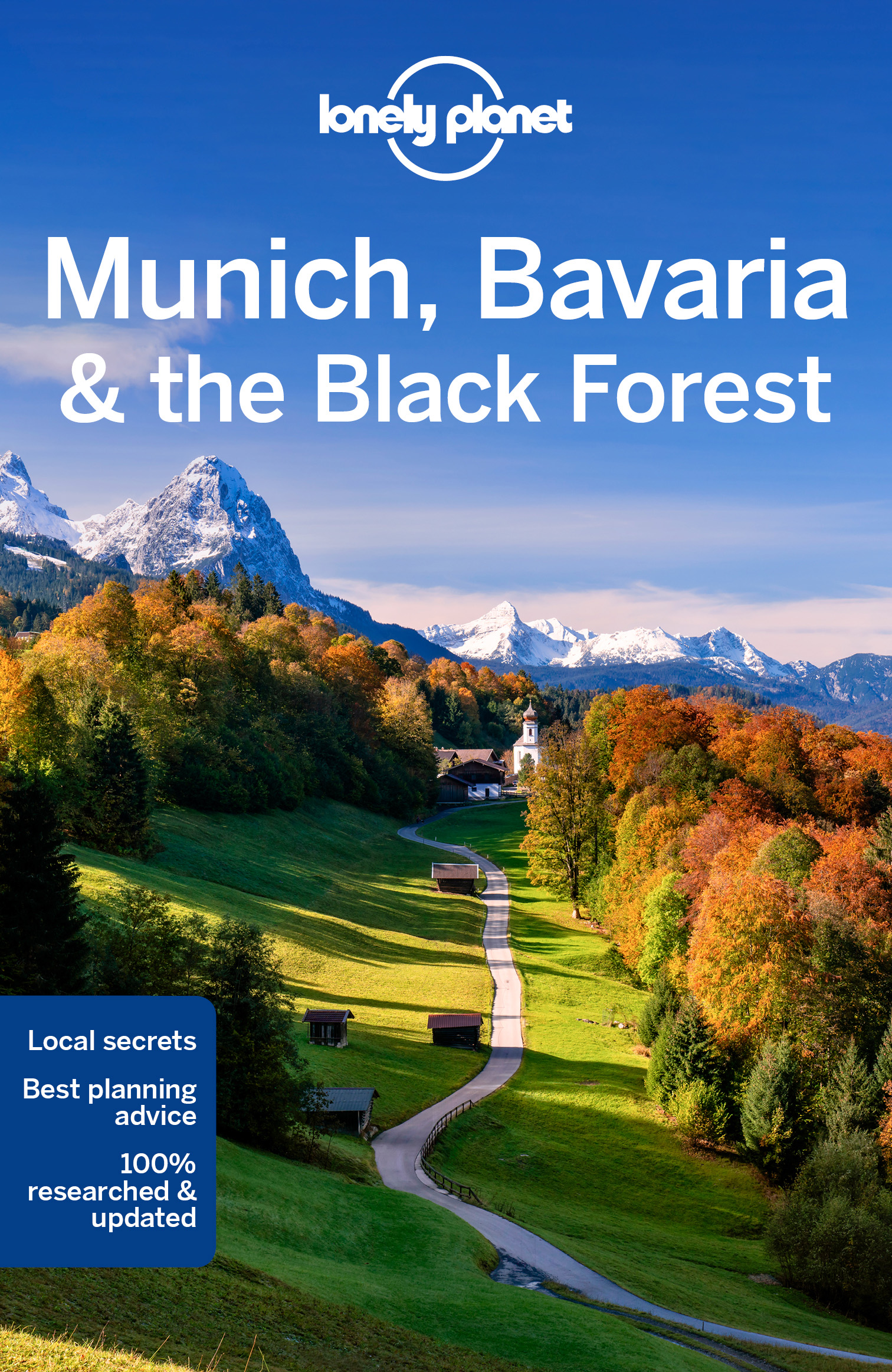 průvodce Munich, Bavaria, Black Forest 7. edice anglicky Lonely Planet