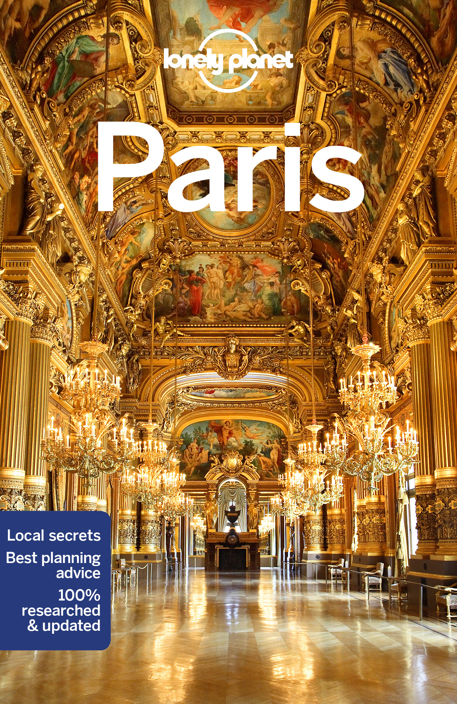 průvodce Paris 13. edice anglicky Lonely Planet - starší vydání