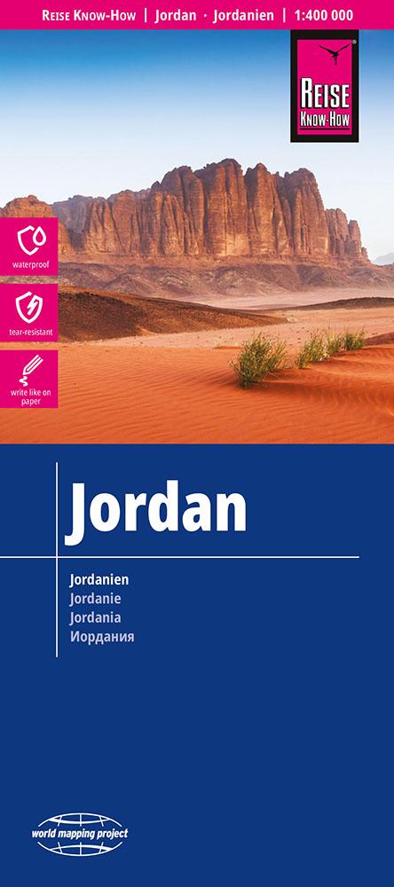 Jordan (Jordánsko) - mapa