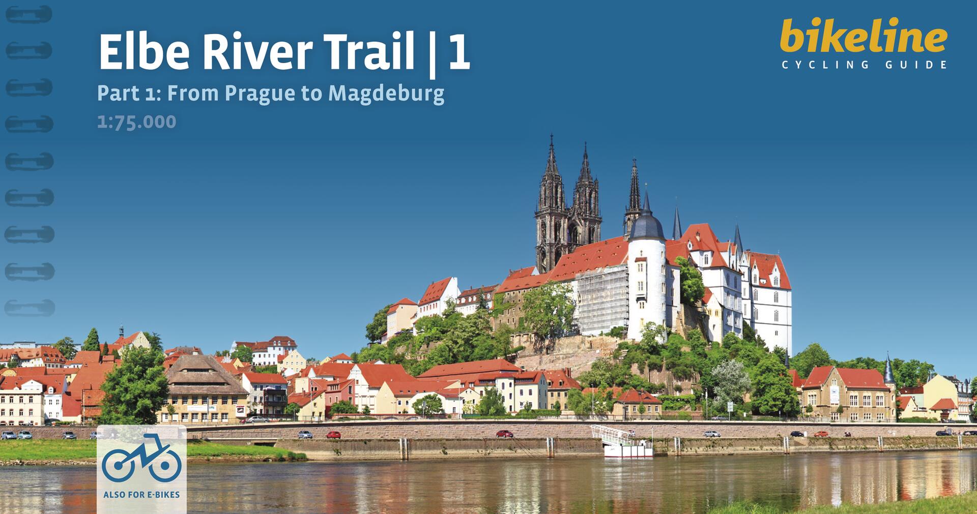 Esterbauer vydavatelství cykloprůvodce Elbe River Trail 1 Prague-Magdeburg 1:75 t. anglicky