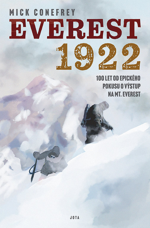Everest 1922 - kniha - Mick Conefrey