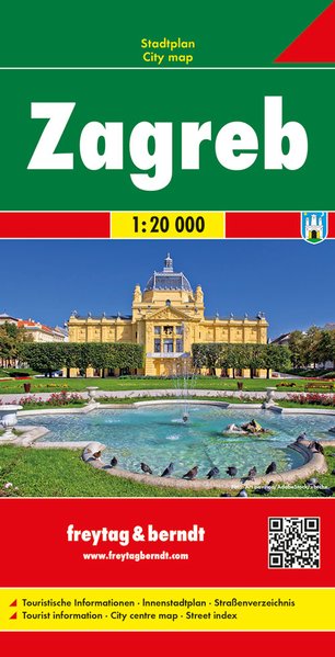 Zagreb - plán města
