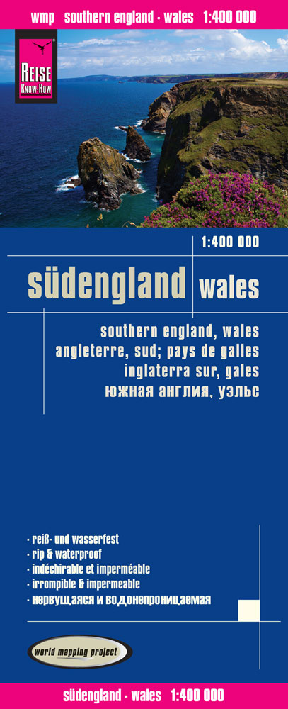 Southern England & Wales - přehledová mapa