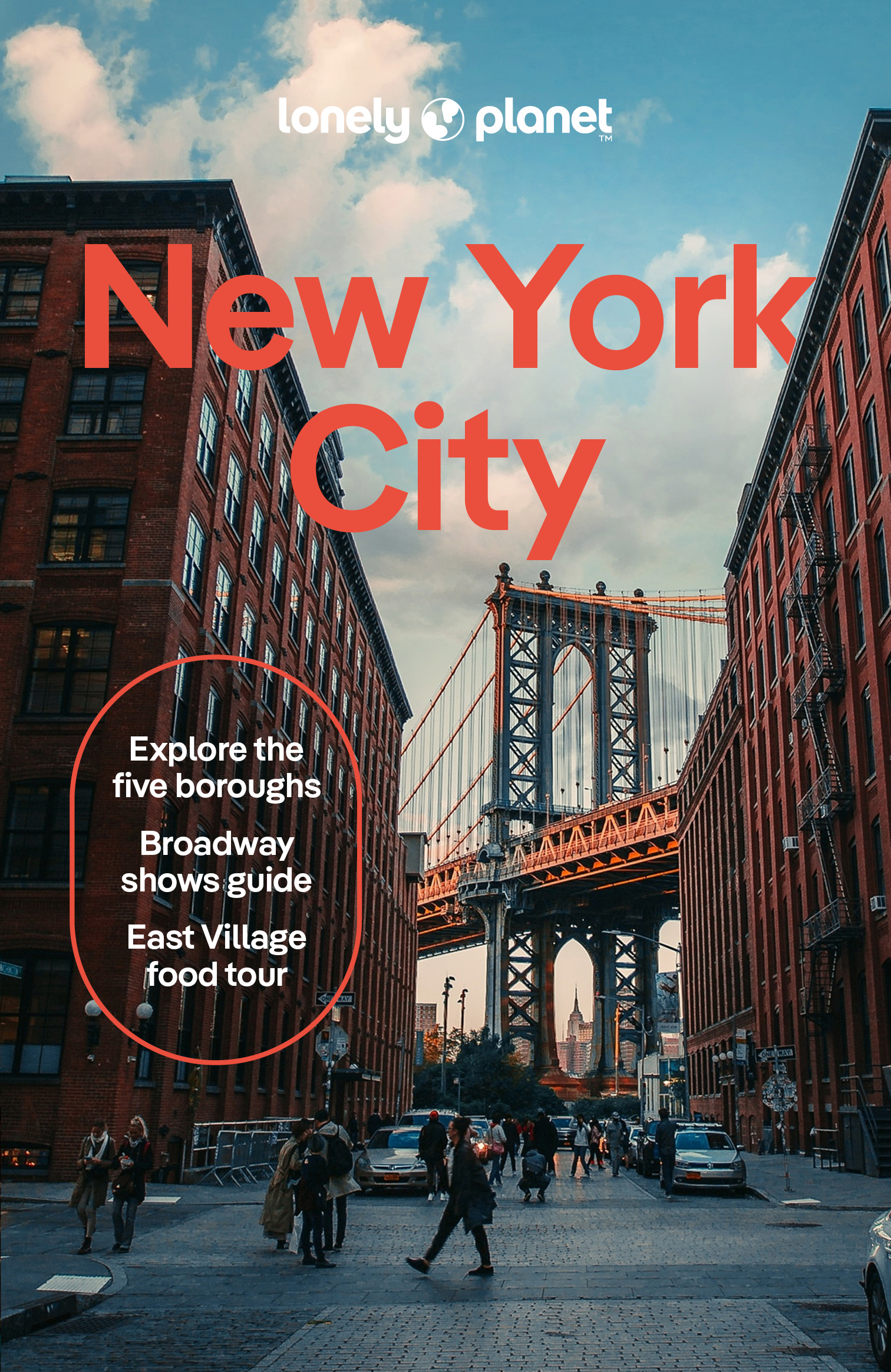 průvodce New York City 13.edice anglicky Lonely Planet