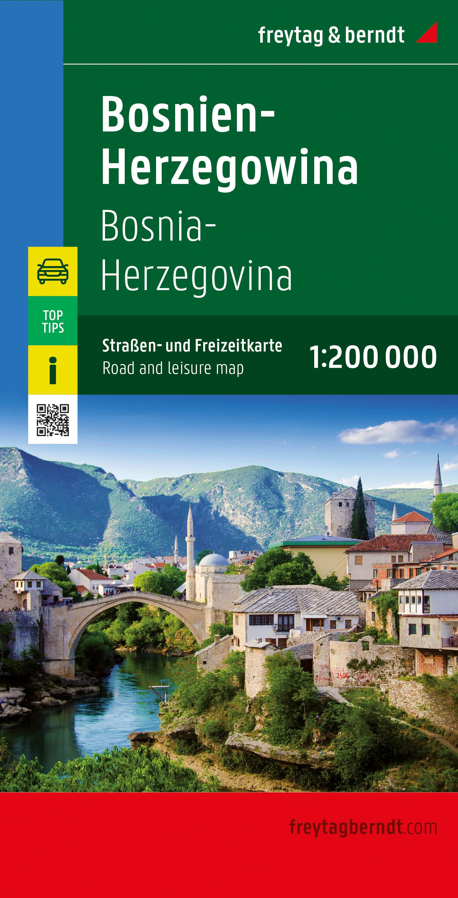 Freytag & Berndt Bosna a Hercegovina 1:200 t.