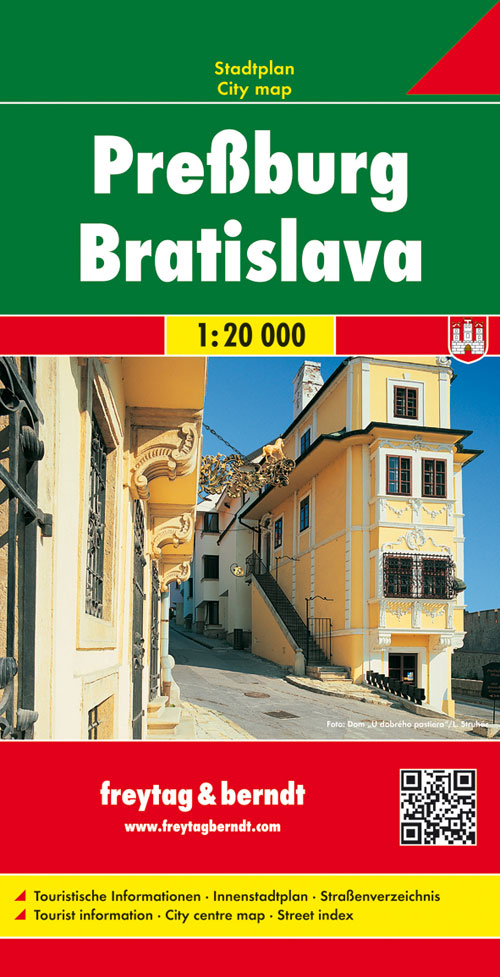 Freytag & Berndt plán Bratislava 1:20 t.