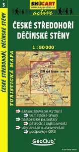 Shocart České středohoří, Děčínské stěny (turistická mapa č. 3)