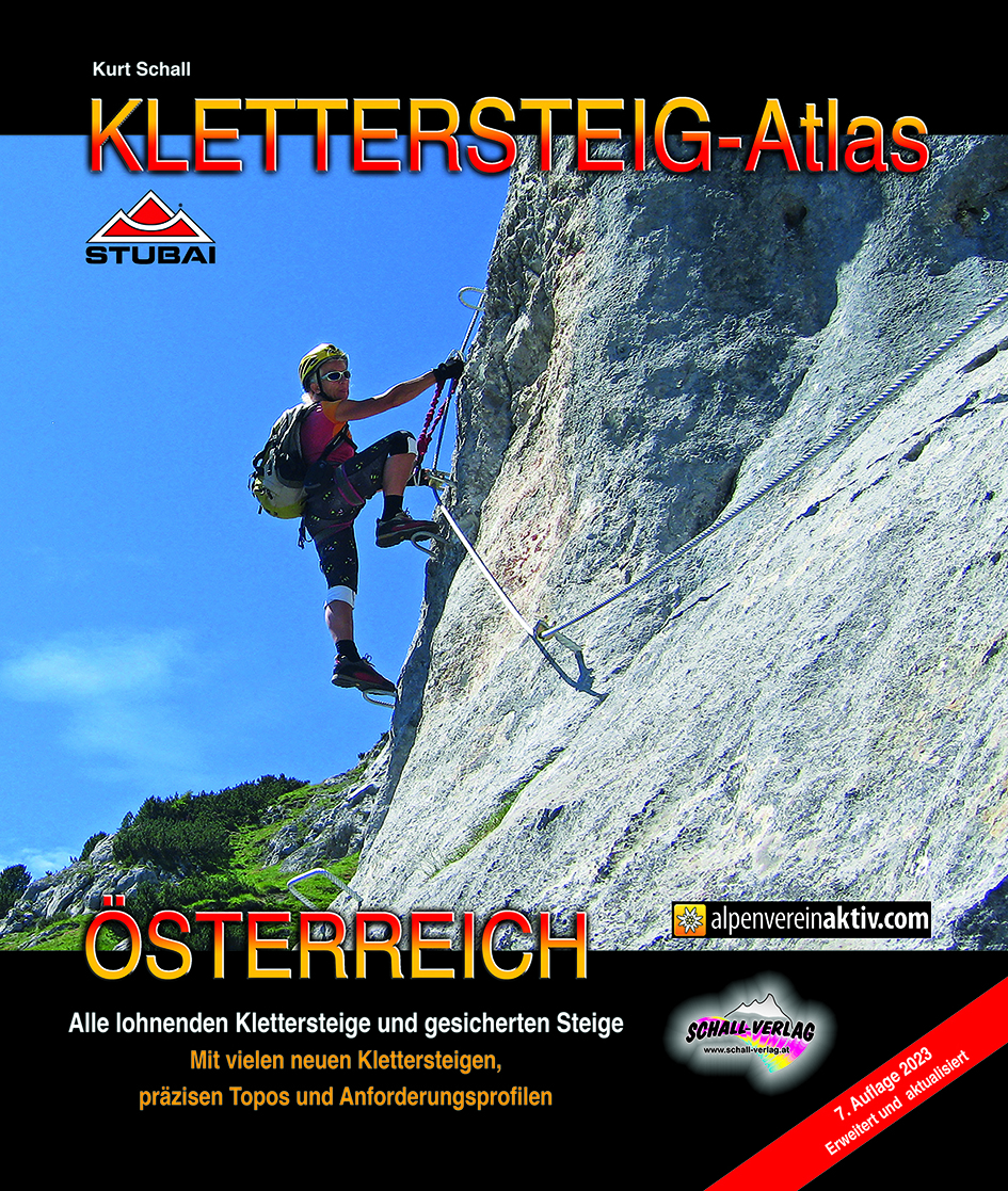 Klettersteig Atlas Österreich - průvodce na ferrety