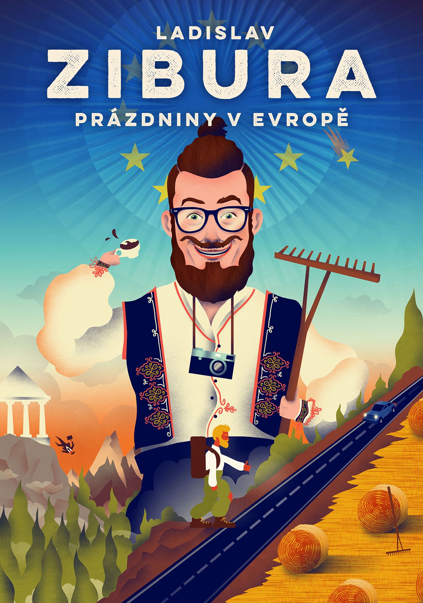 Prázdniny v Evropě - kniha - Ladislav Zibura