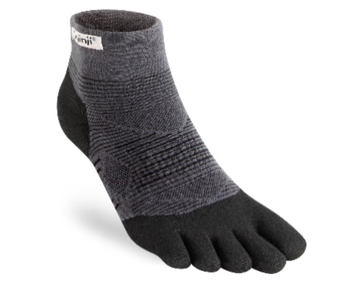 Injinji ponožky RUN mini - černé Velikost: L