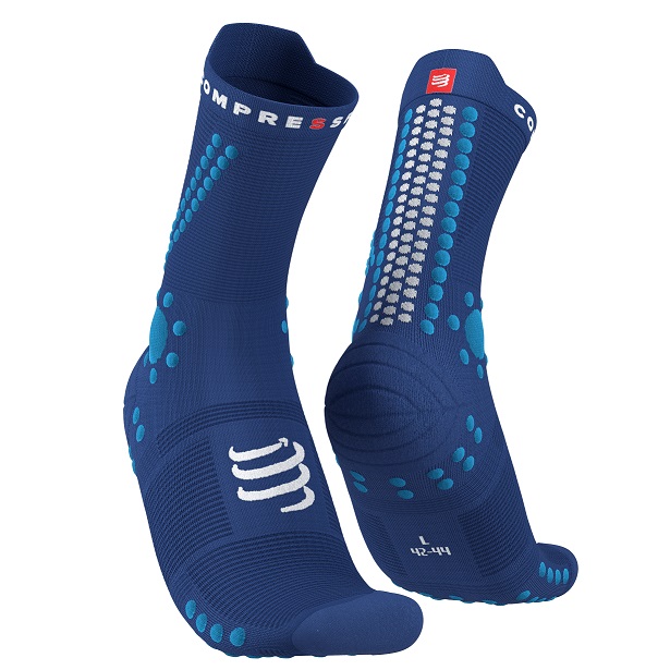 Compressport ponožky Pro Racing - modrá Velikost: S