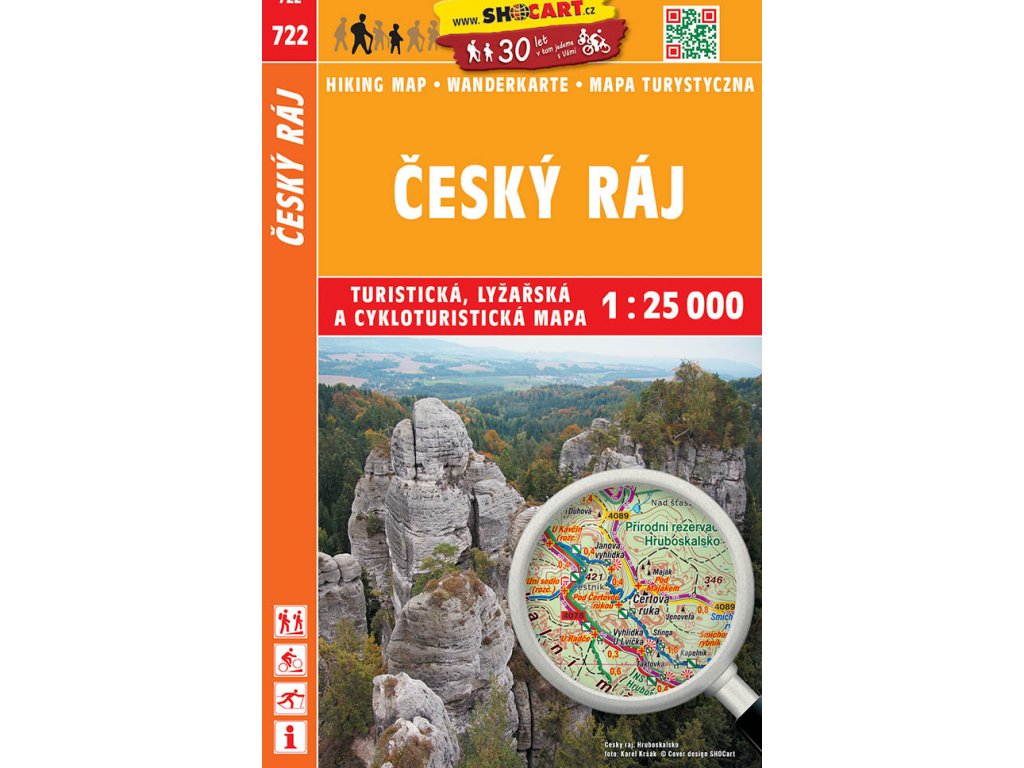 Český ráj - turistická mapa