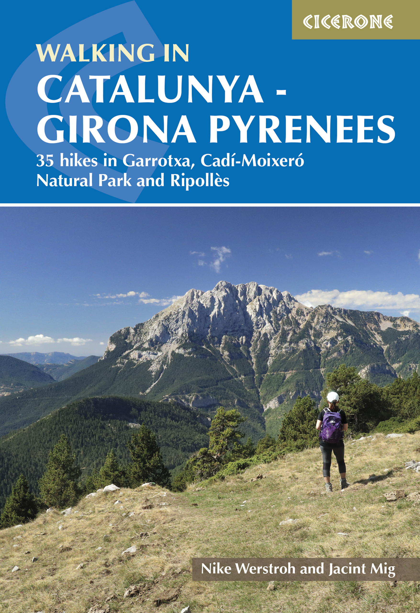 Cicerone Catalunya - Girona Pyrenees trekking anglicky