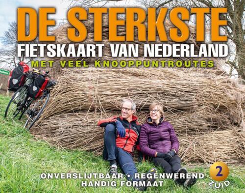 Craenen BBV distribuce cyklomapa Nederland south 1:200 t. voděodolná